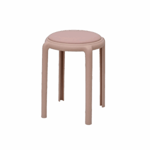 策勒皮面圓椅凳