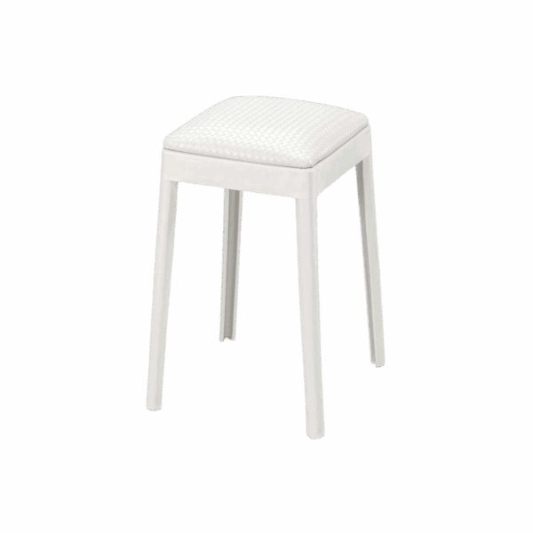 都筑皮面方凳：圖片 4