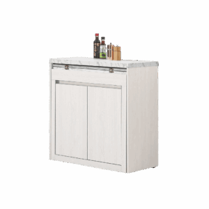 蘿拉2.65尺伸縮功能桌餐櫃下座