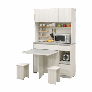 黛拉4尺餐桌式餐櫃下座